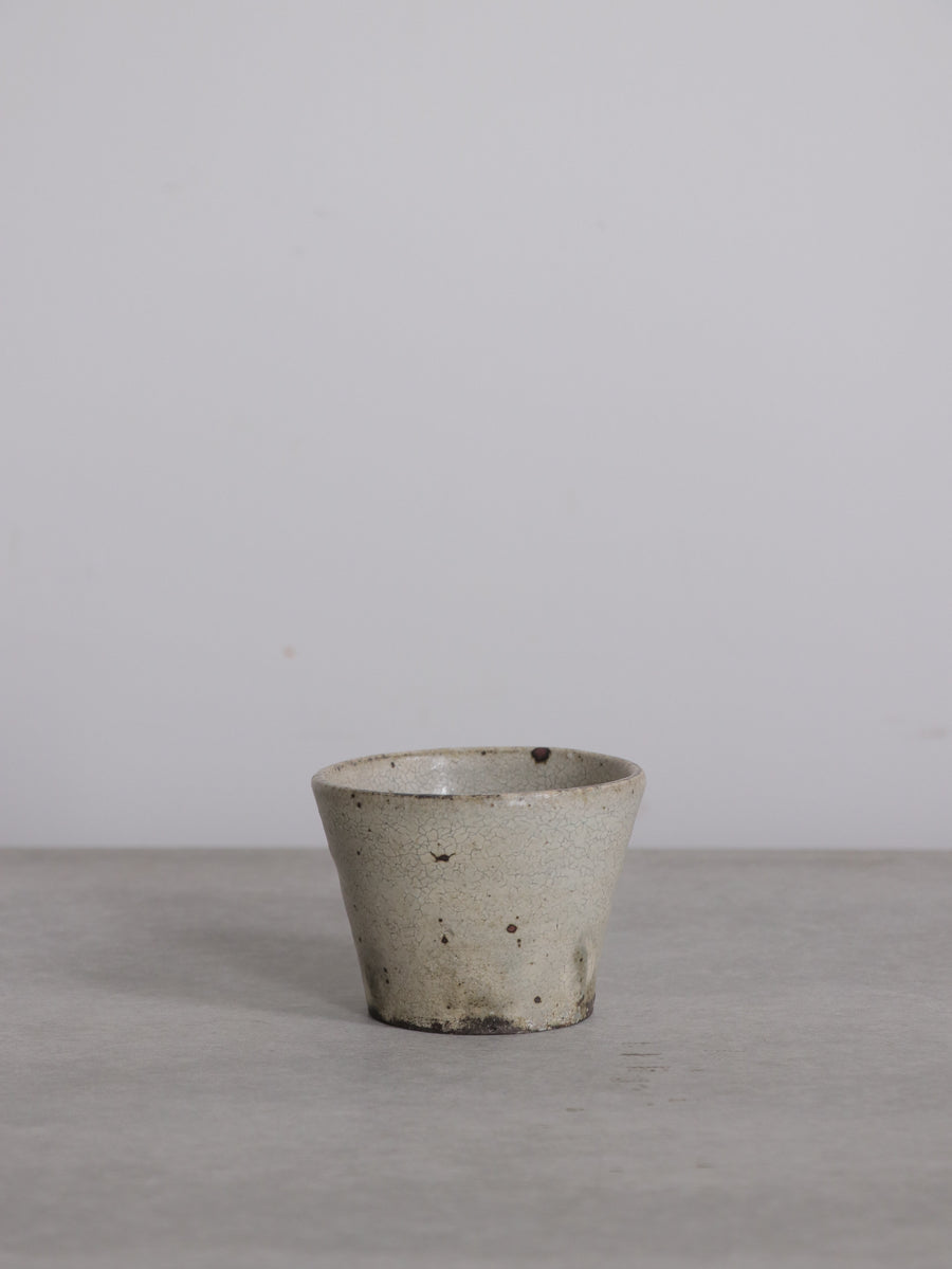 粉引蕎麦猪口