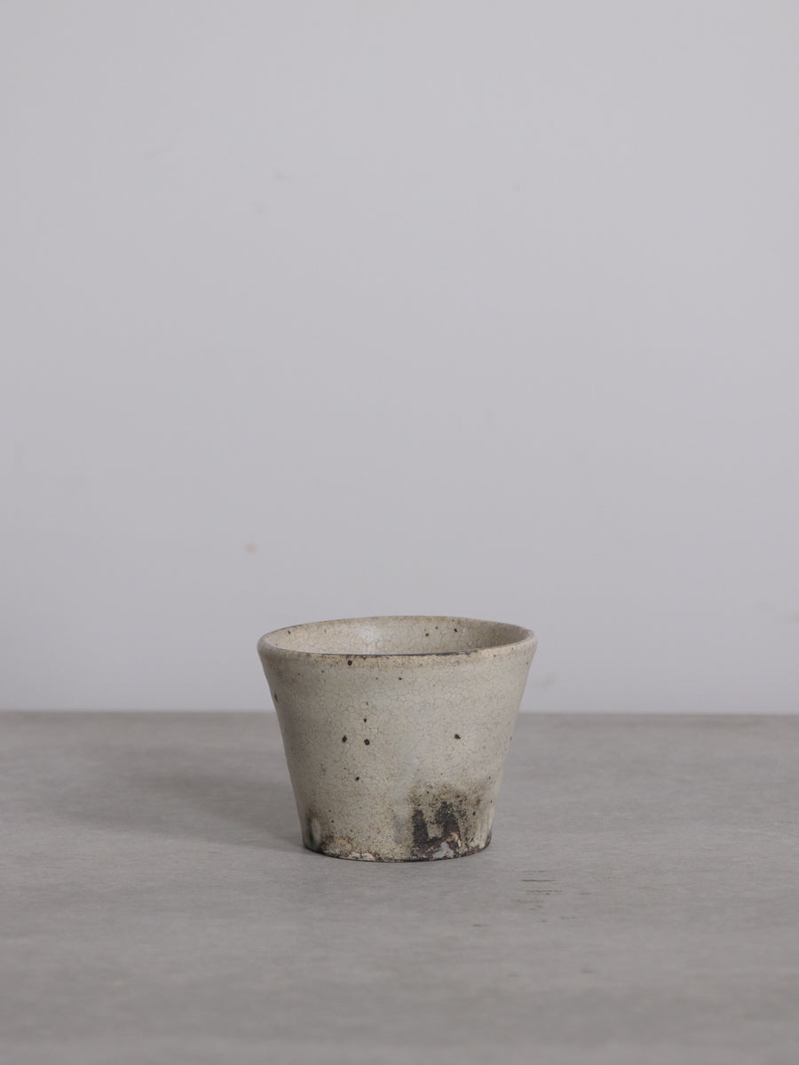 粉引蕎麦猪口