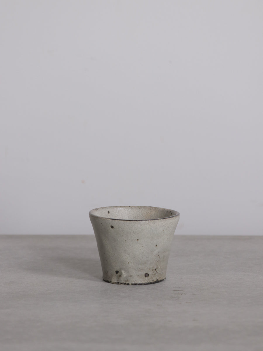粉引蕎麦猪口
