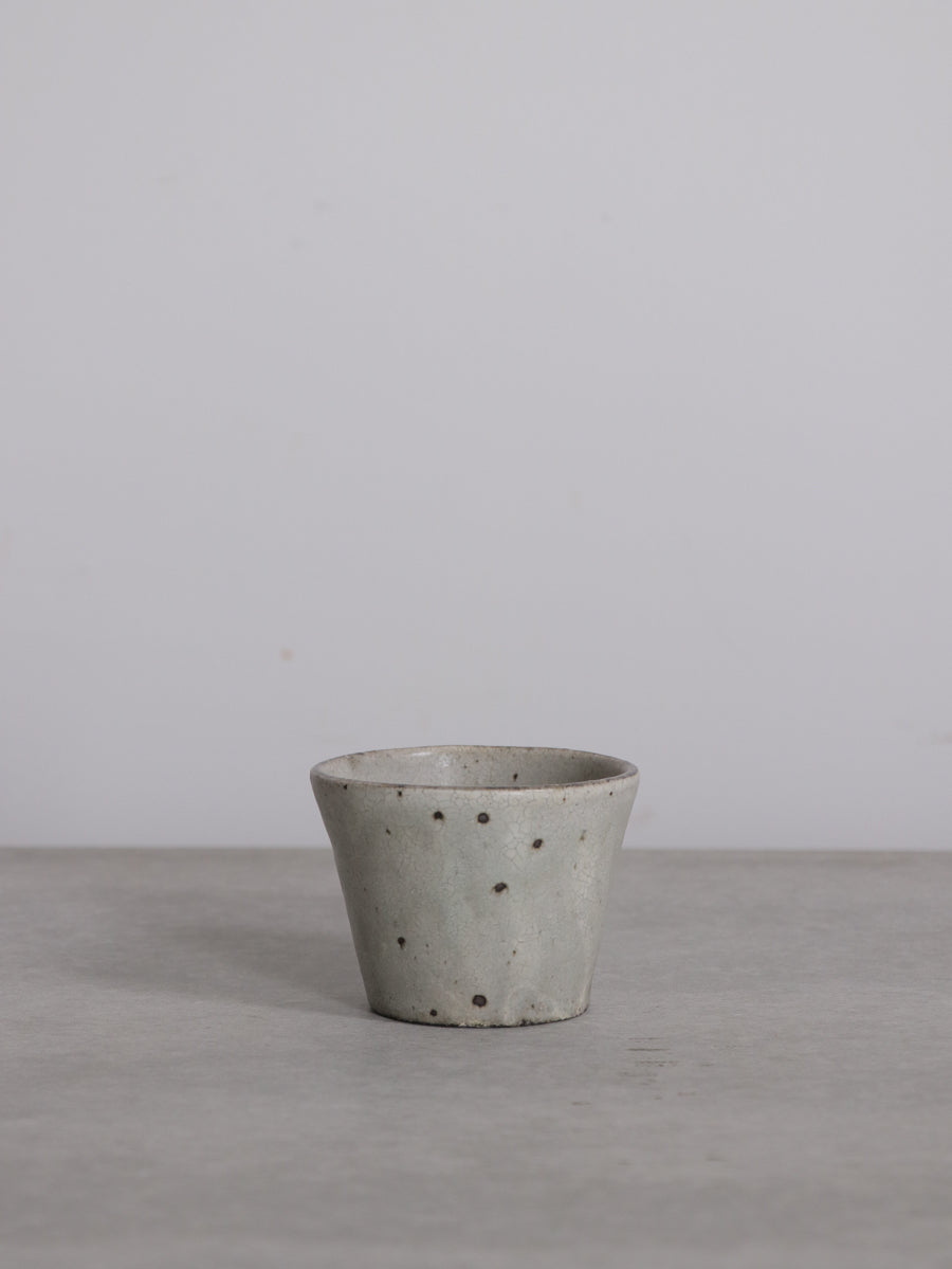 粉引蕎麦猪口