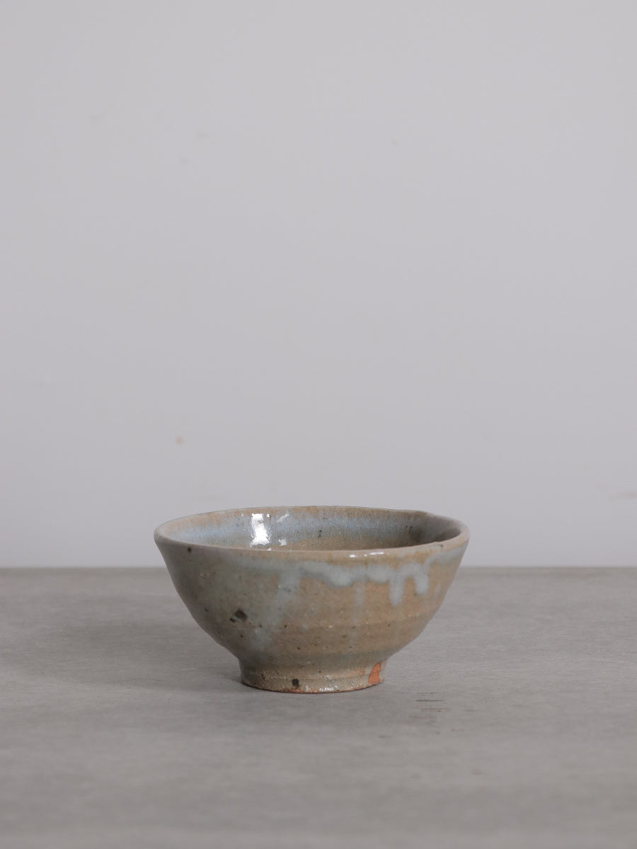 藁灰釉のめし碗