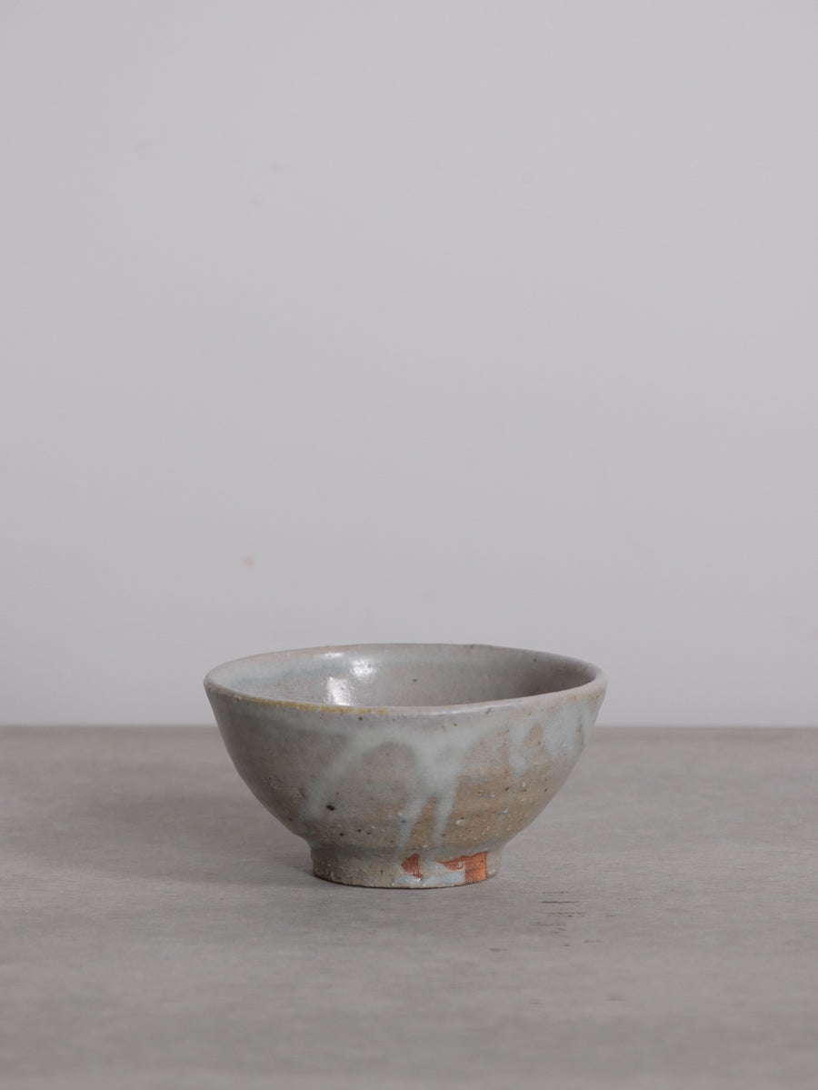 藁灰釉のめし碗
