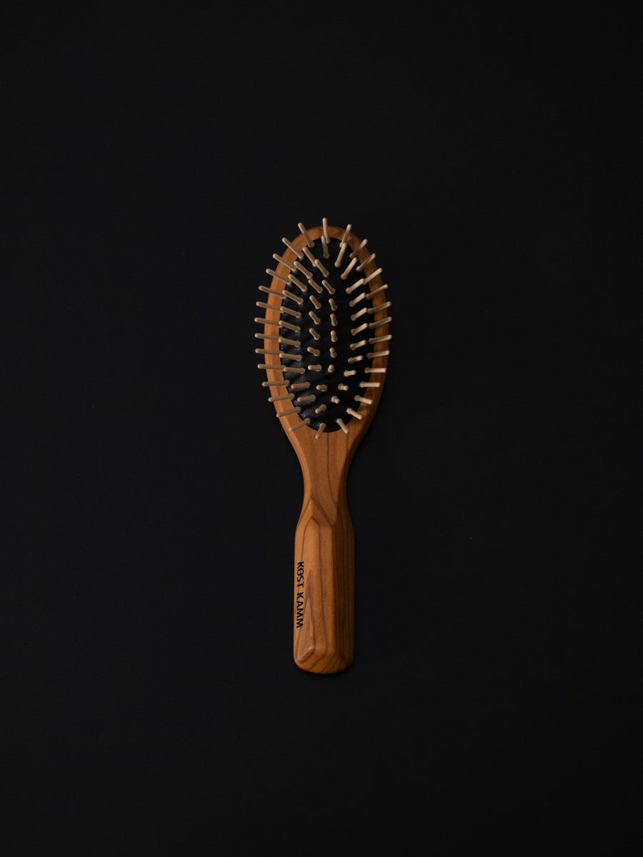 Olive Wood Oval Shape Straight wood pins 6 rows / 17.5cm