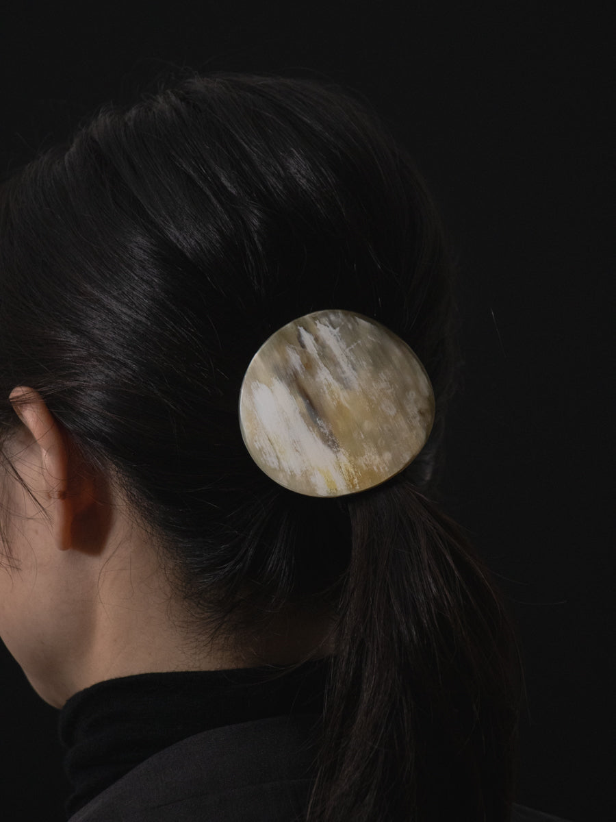 "Hairclip, Round 6cm"