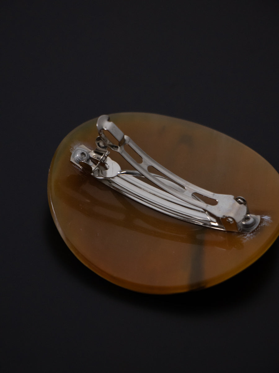 "Hairclip, Round 6cm"