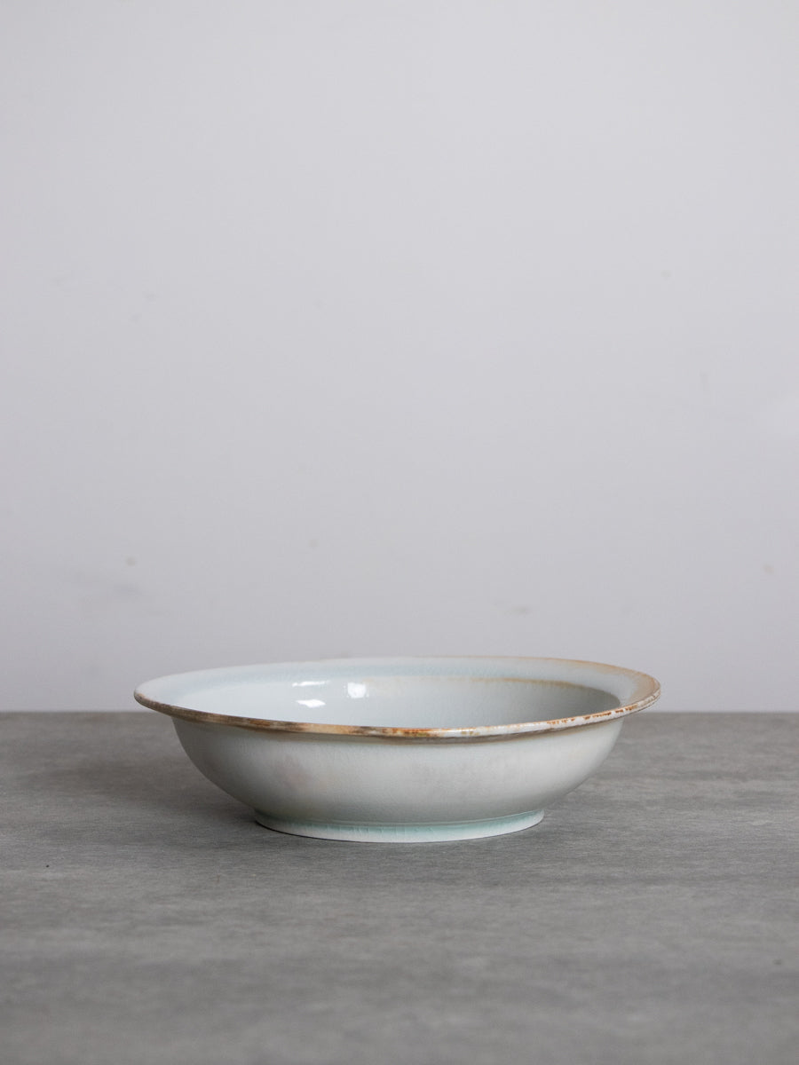 白磁帽子鉢（ツヤ）