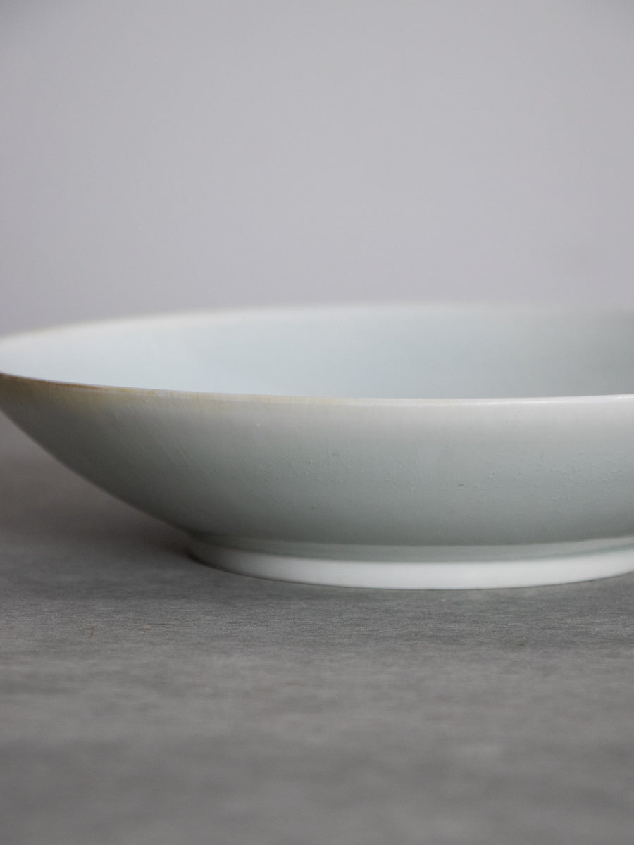 白磁七.五寸鉢（結晶）
