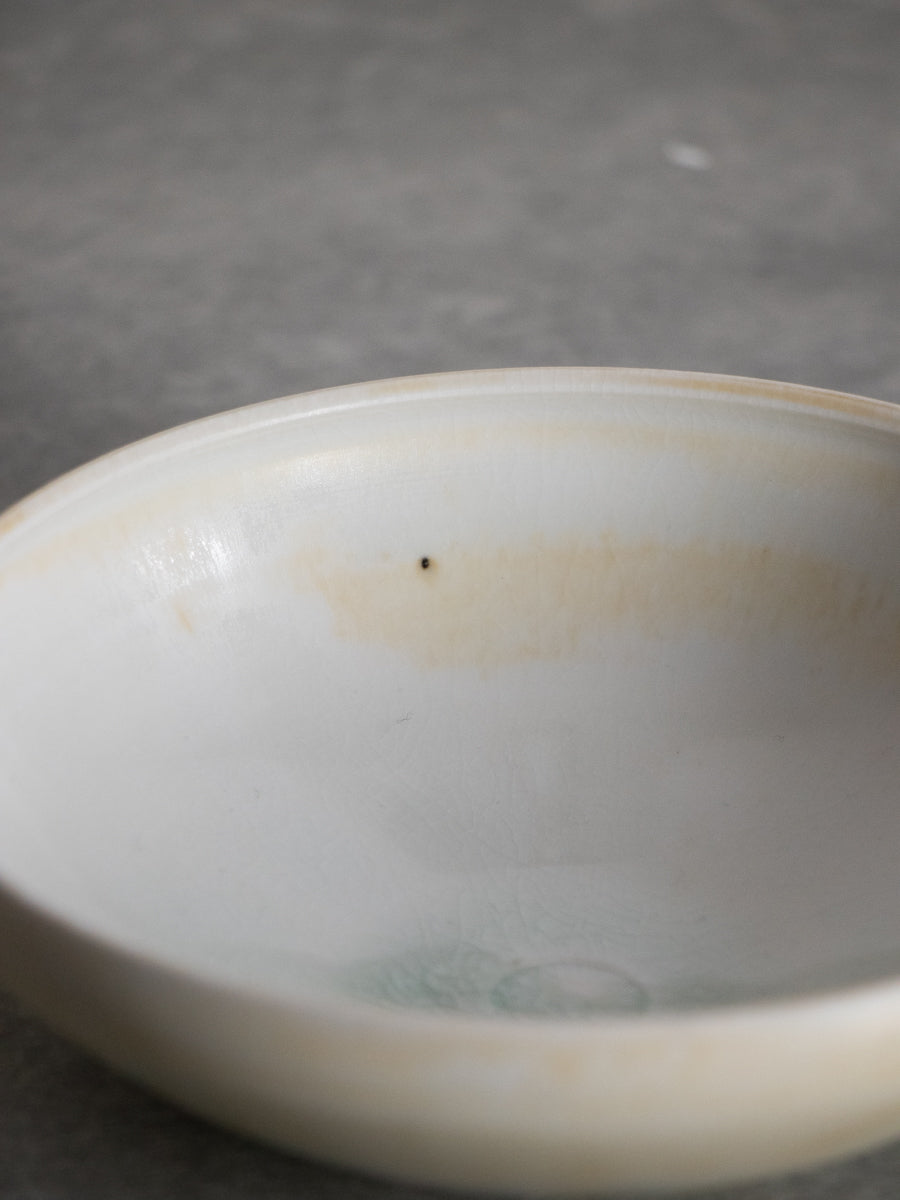 白磁てっぱつ鉢_小（黄）