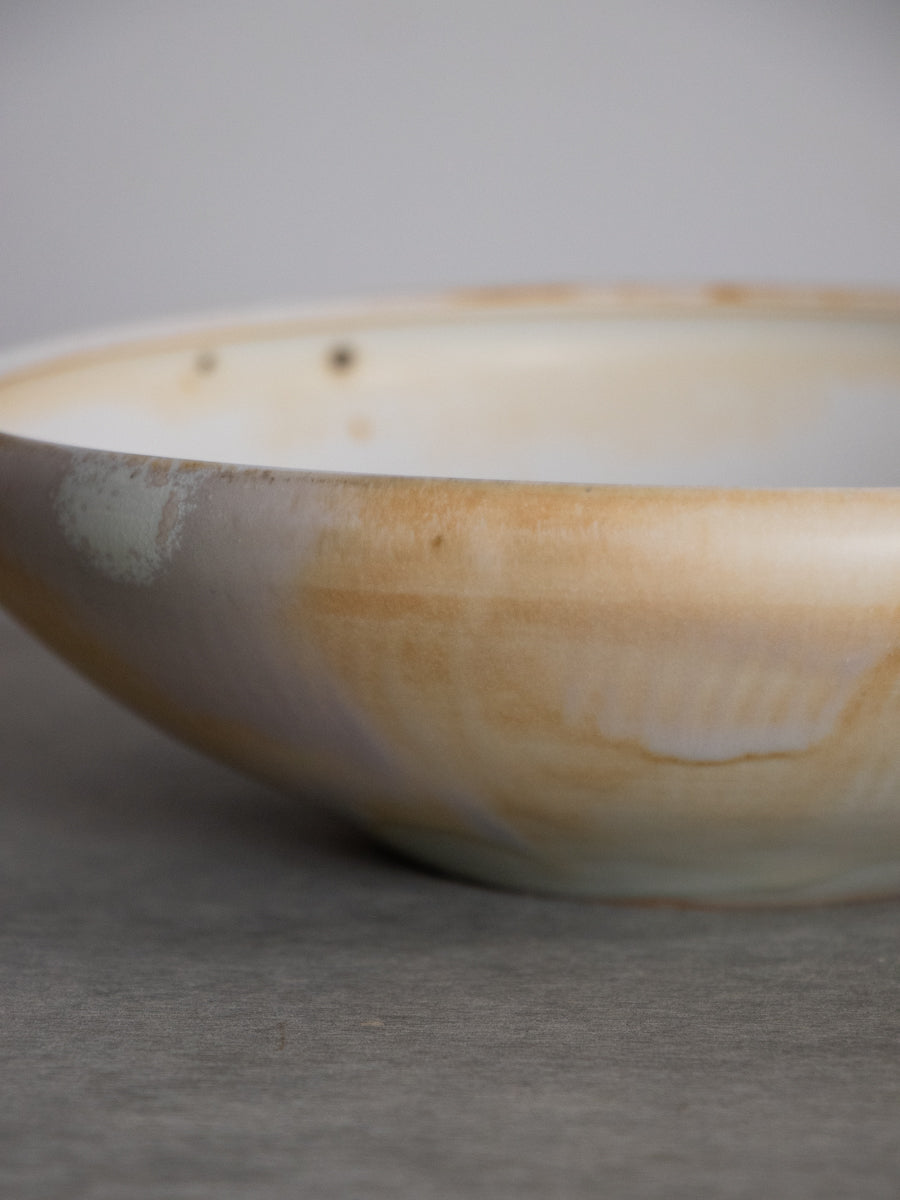 白磁てっぱつ鉢_大（黄）