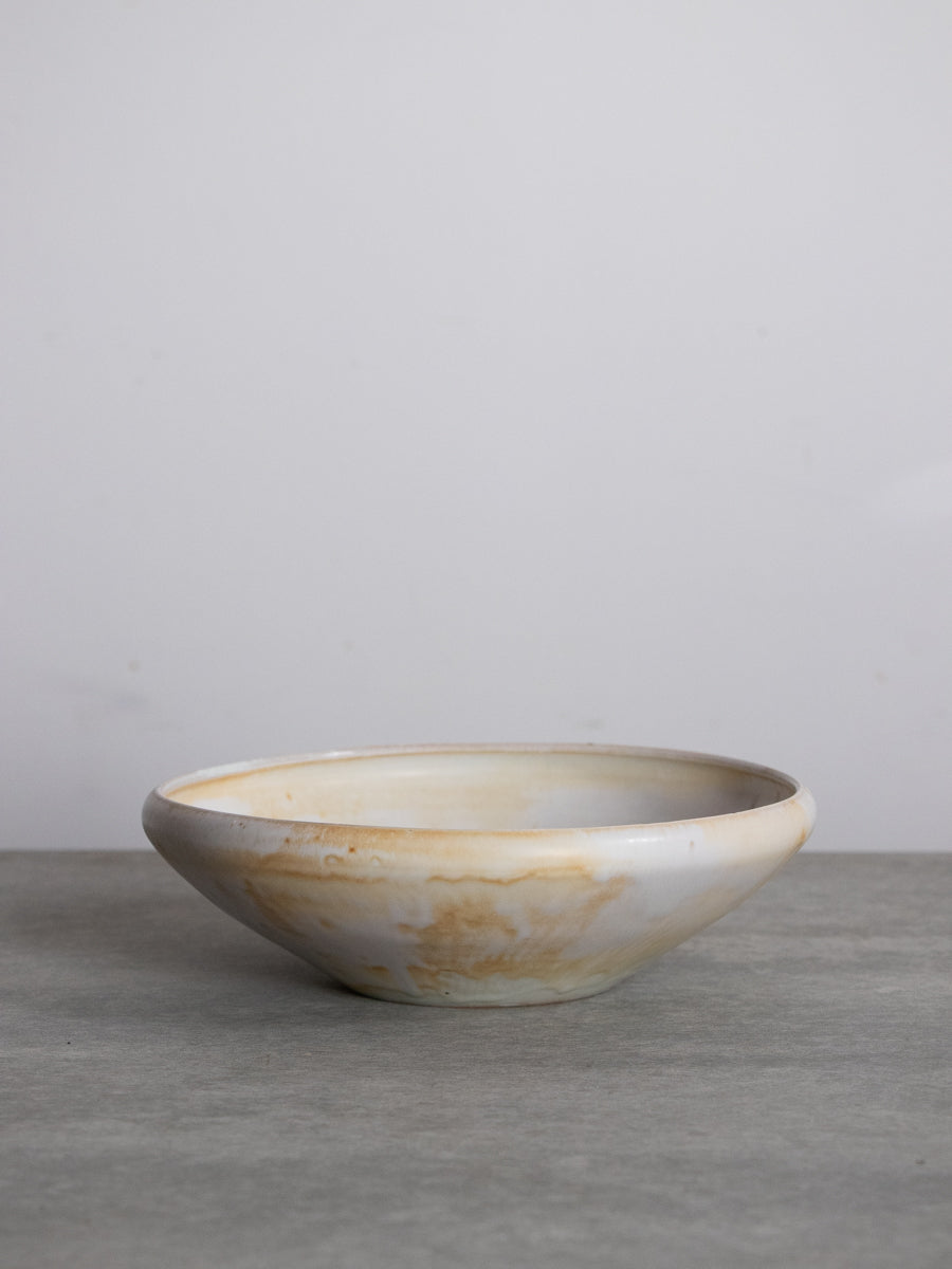 白磁てっぱつ鉢_大（黄）