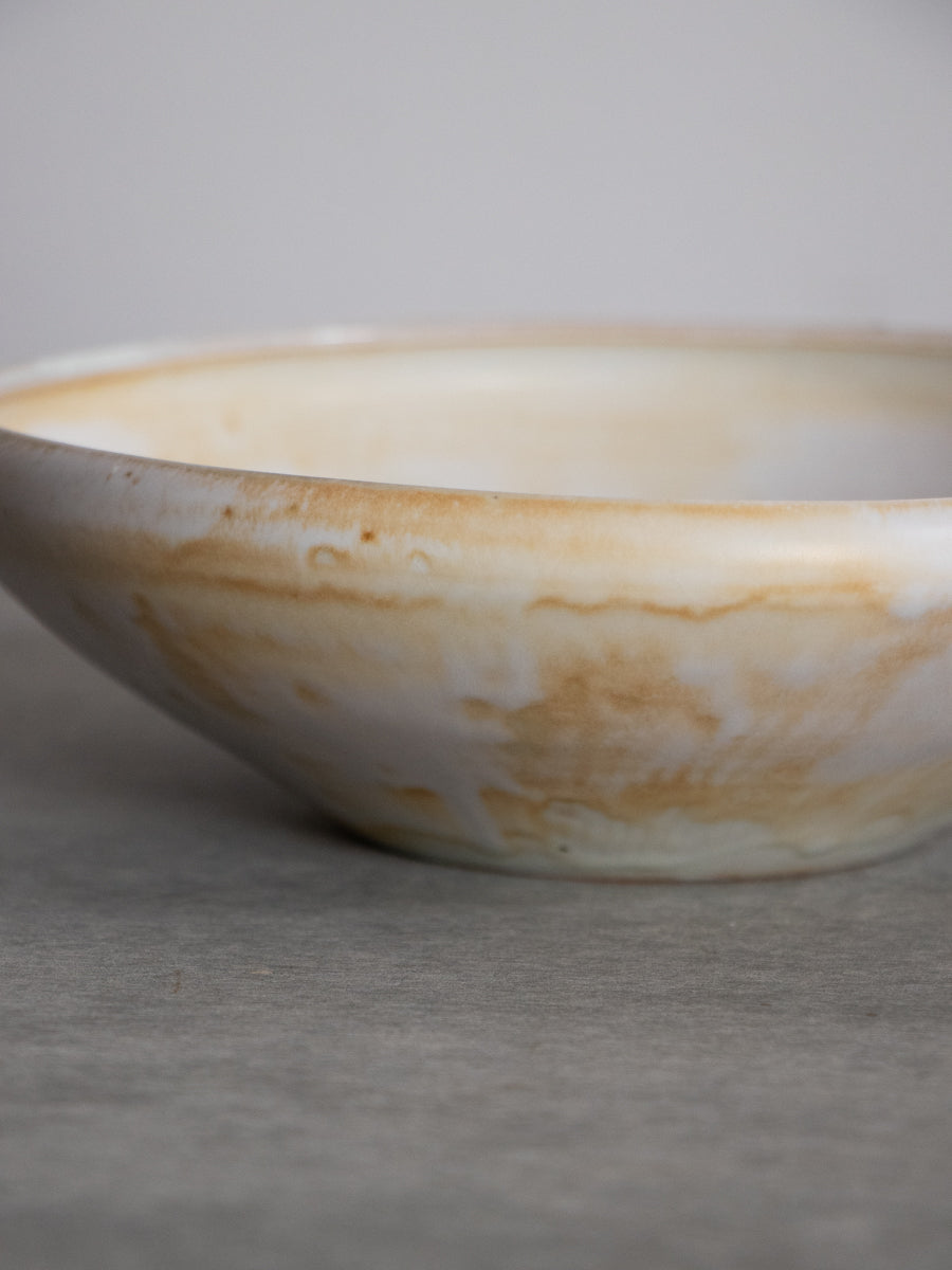 白磁てっぱつ鉢_大（黄）