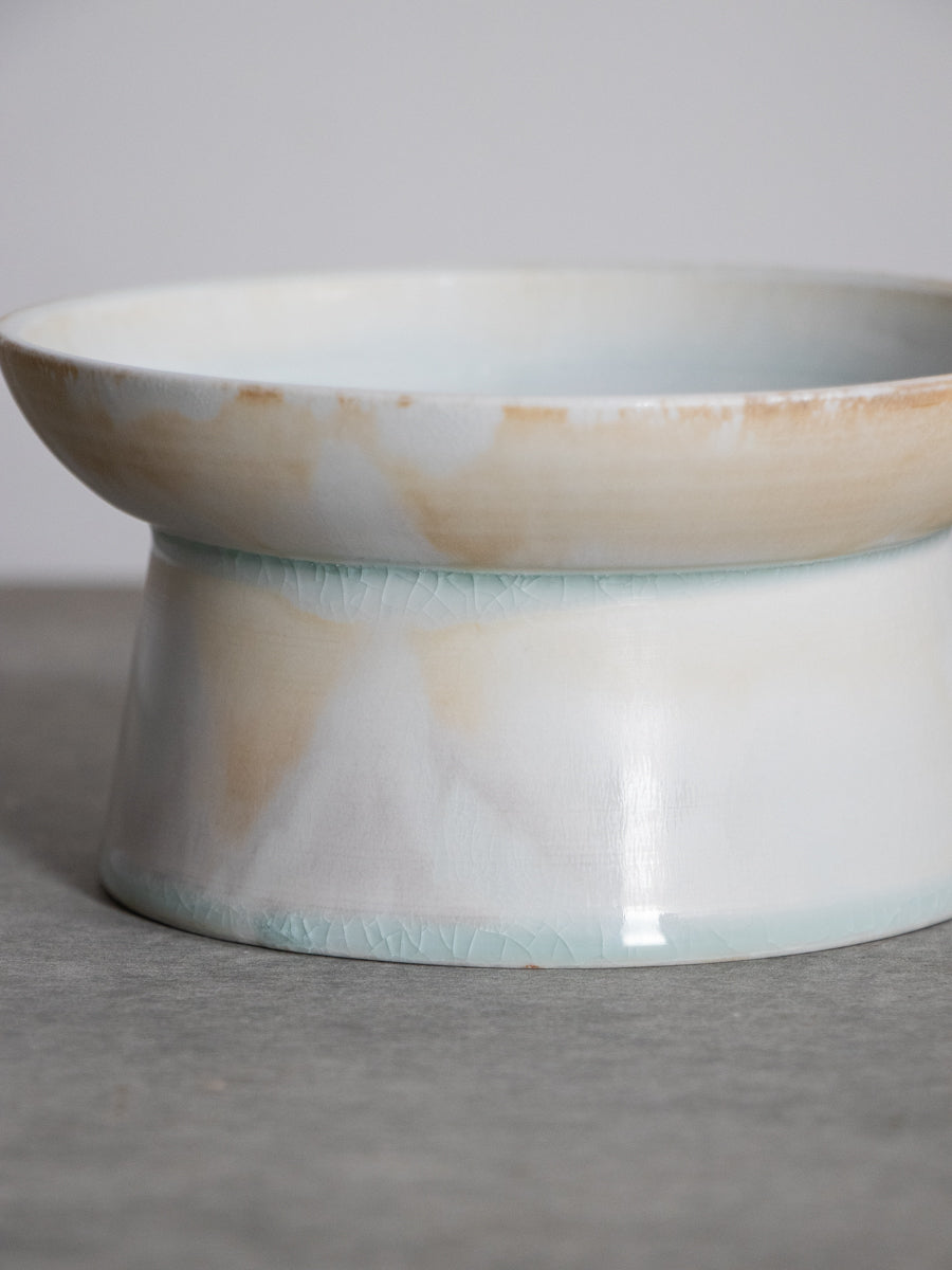 白磁台皿（ツヤ）