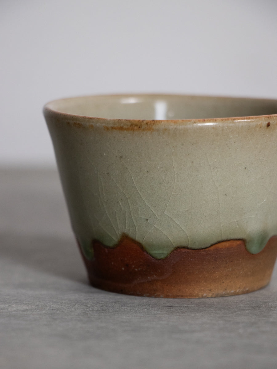 可児土灰釉そば猪口