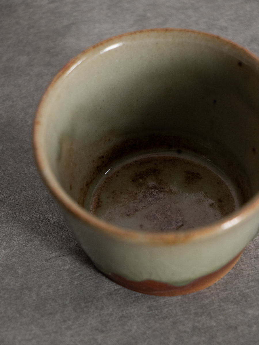可児土灰釉そば猪口