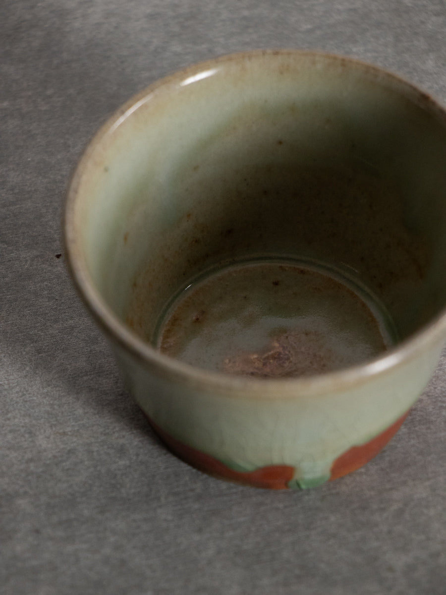 可児土灰釉そば猪口