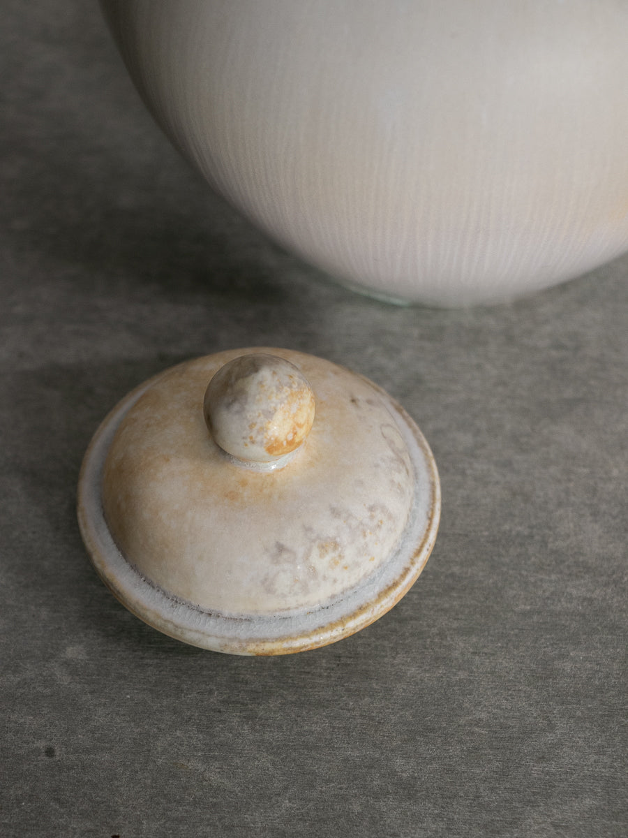 白磁有蓋万年壺_中（A)