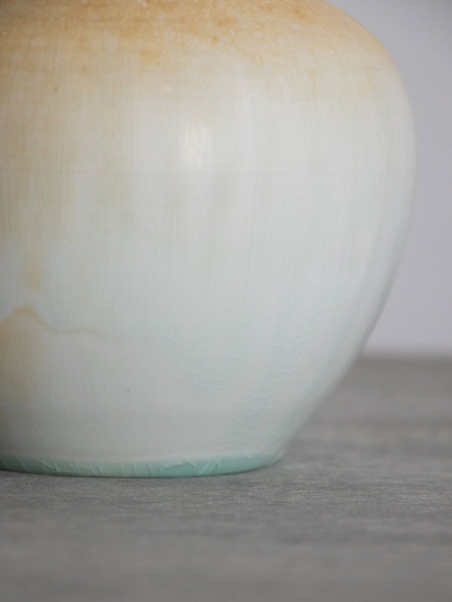 白磁有蓋万年壺_中（B）