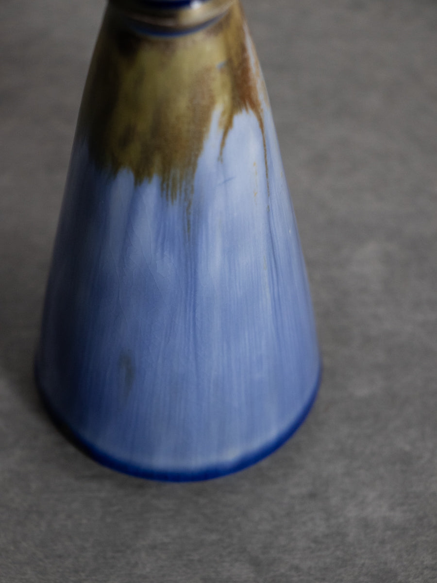 呉須流しトリュフ花瓶