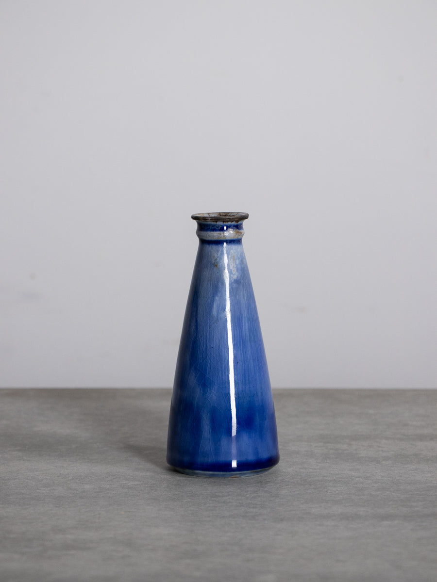 呉須流しトリュフ花瓶