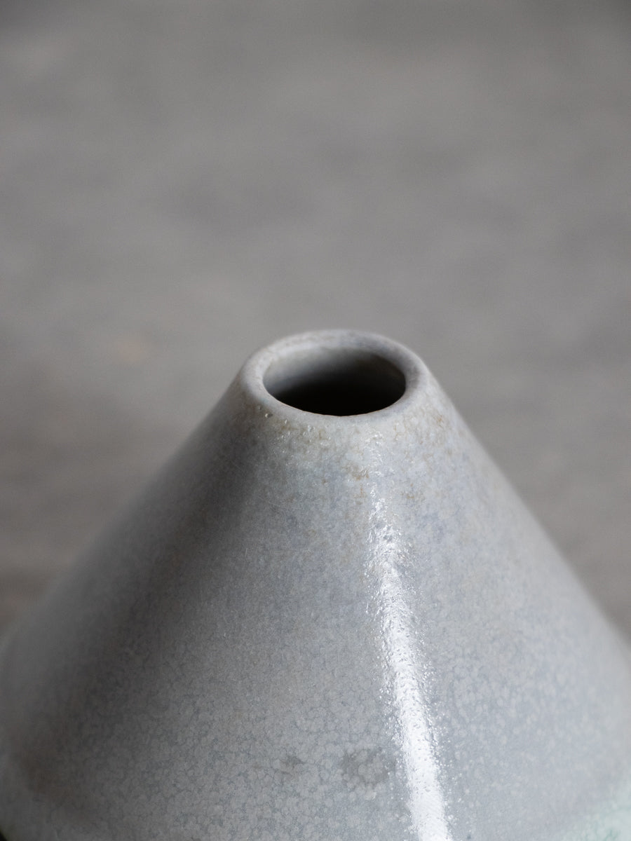 白磁盛砂一輪挿し_小