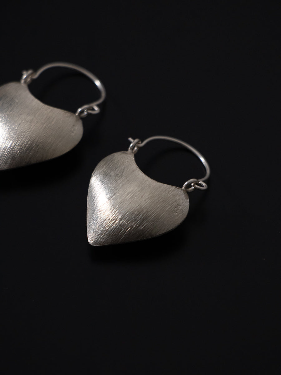 カレンシルバーイヤリング (O02)