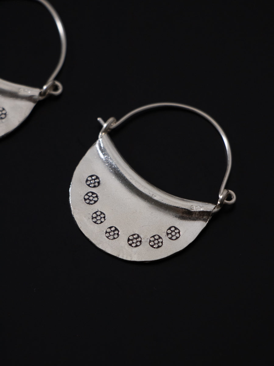 カレンシルバーイヤリング (R01)