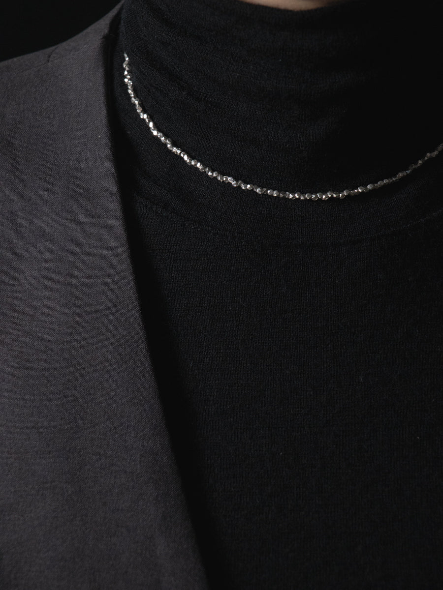 tay original カレンシルバービーズネックレス