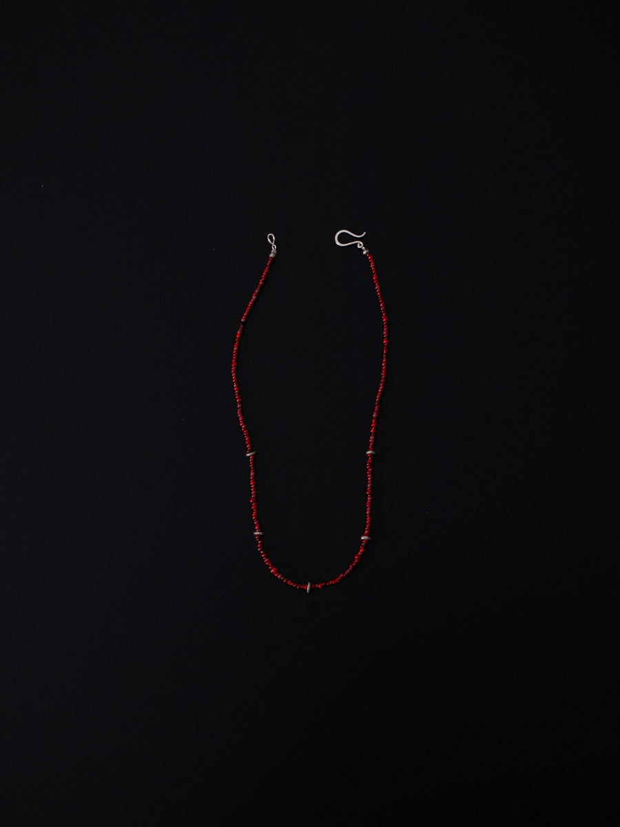 tay original ヴィンテージビーズチョーカー(red)