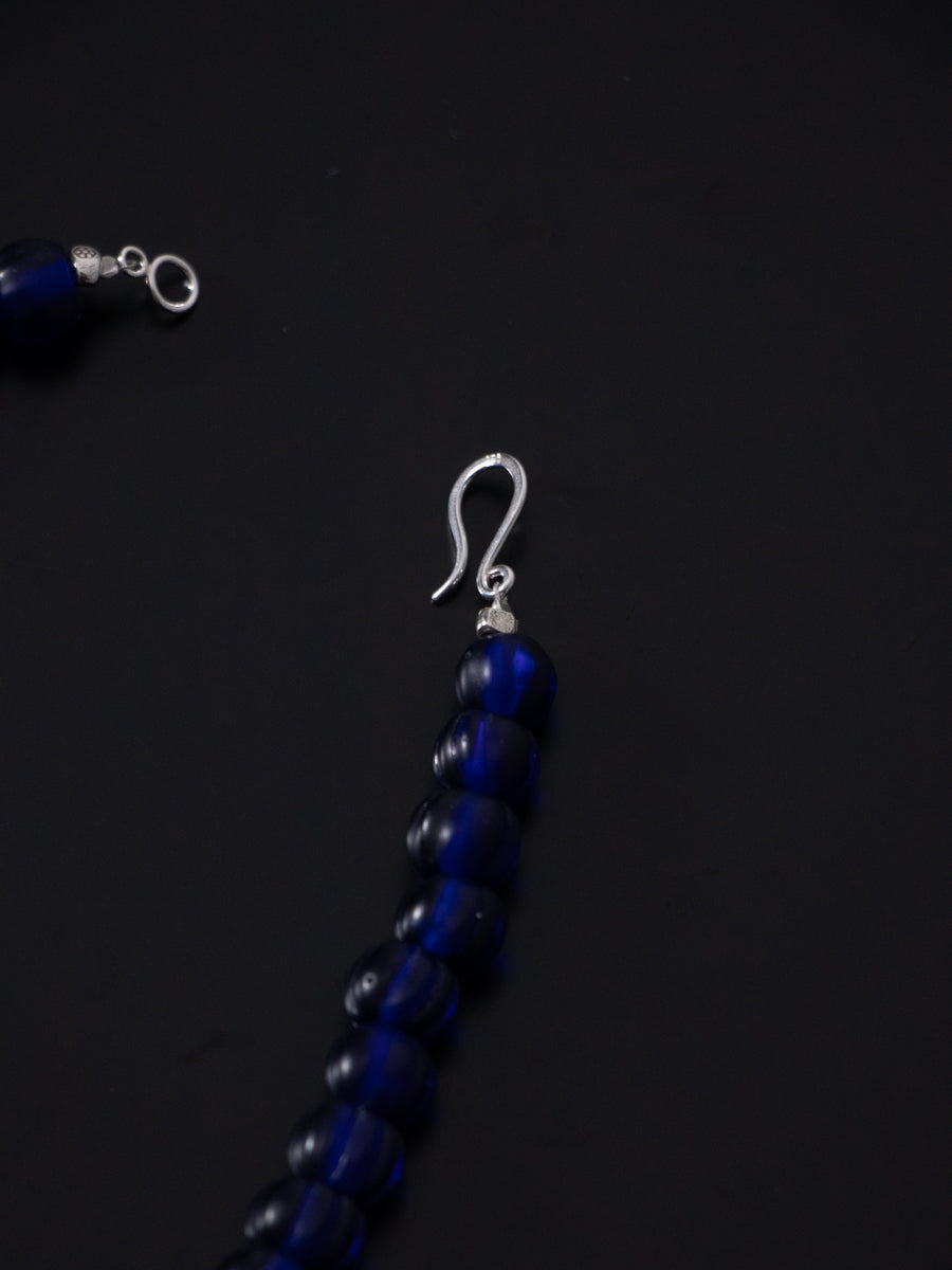 tay original ヴィンテージ ナガ×カレンビーズチョーカー(navy)