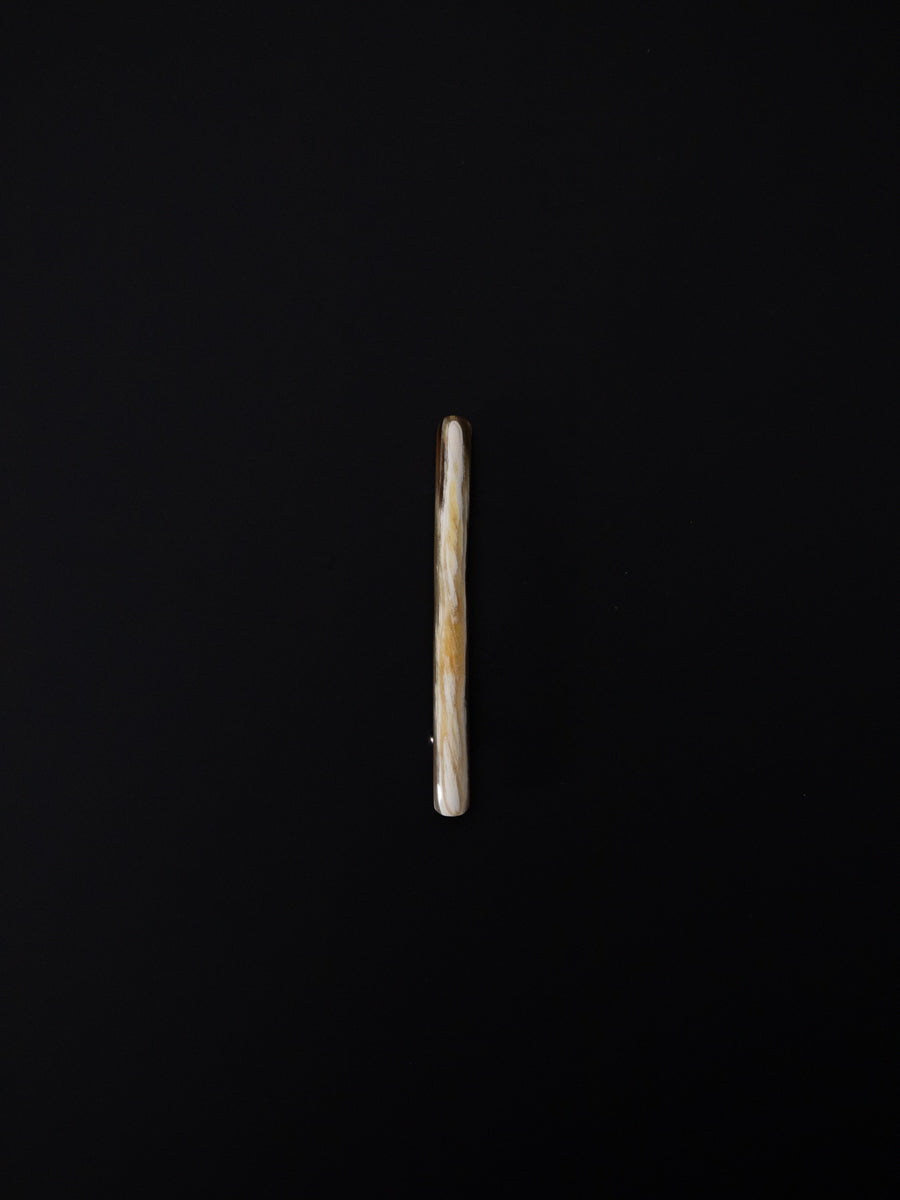 Horn Hairclip  extra slender shape 6cm