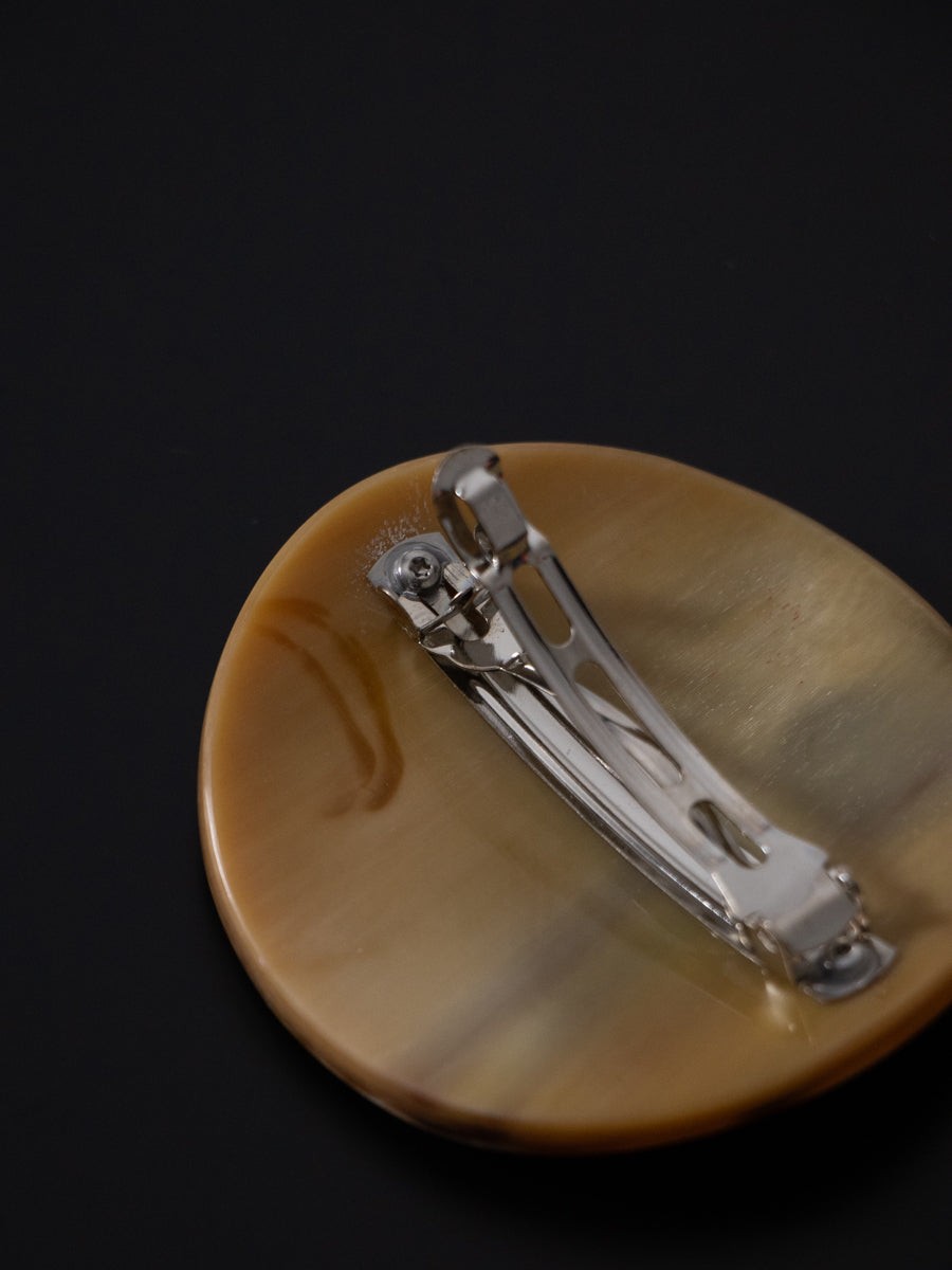 "Hairclip, Round 6cm"