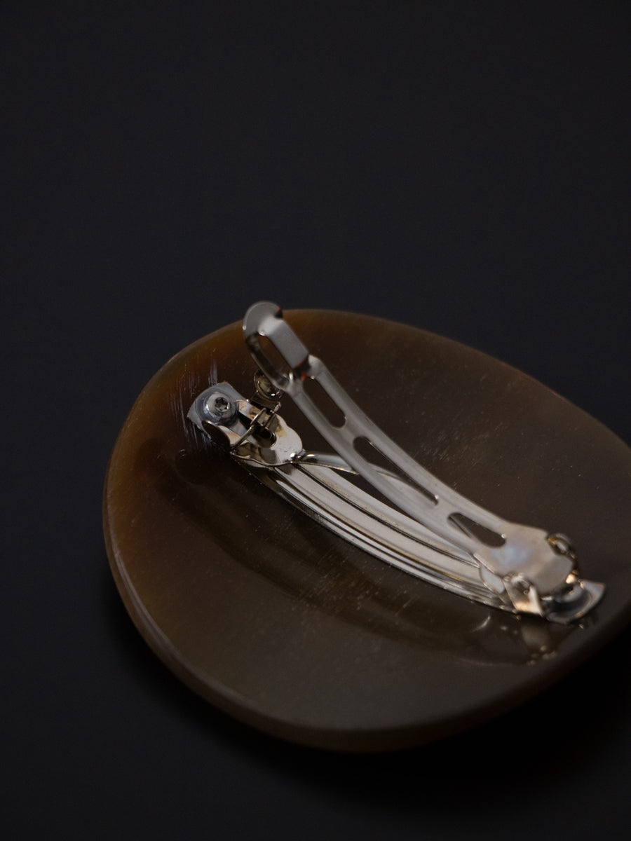 "Hairclip, Round 6cm"