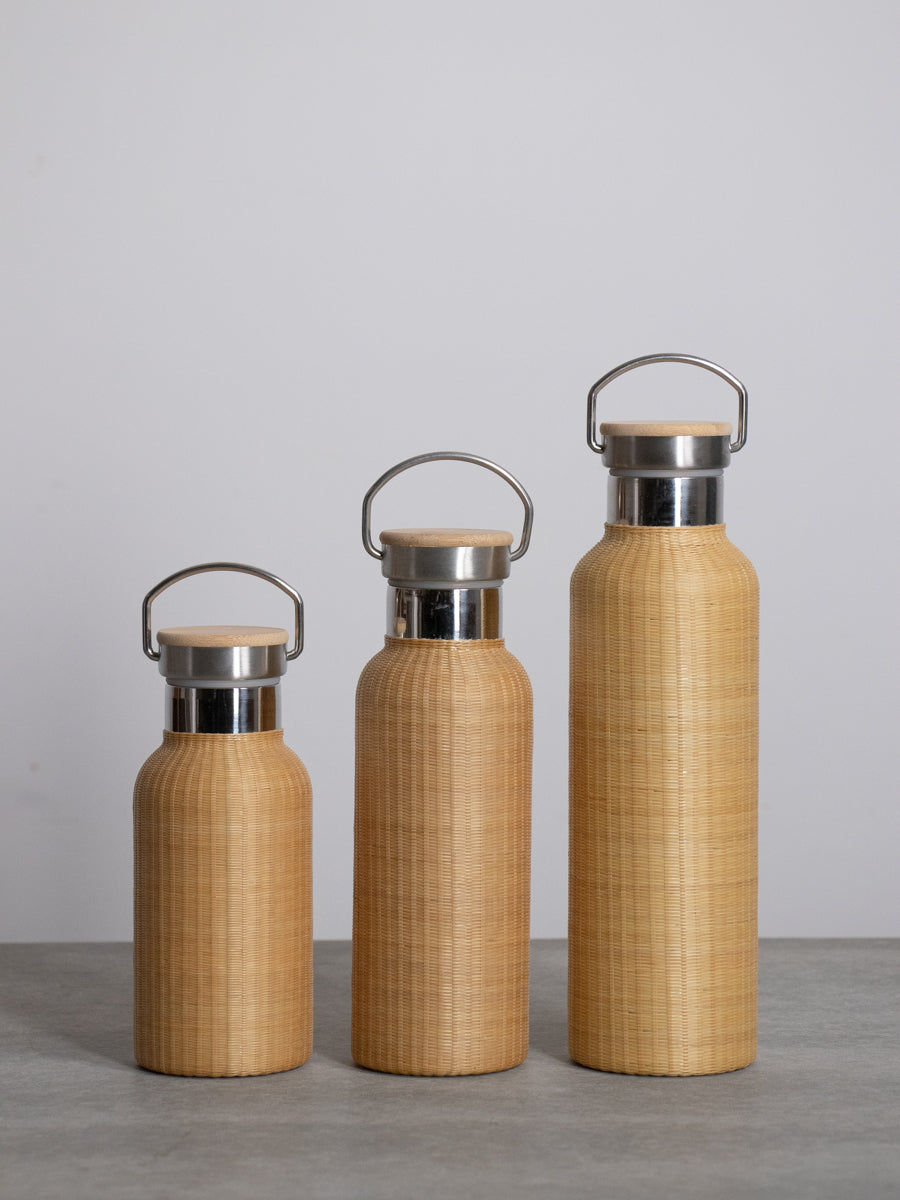 竹網み魔法瓶　500ml