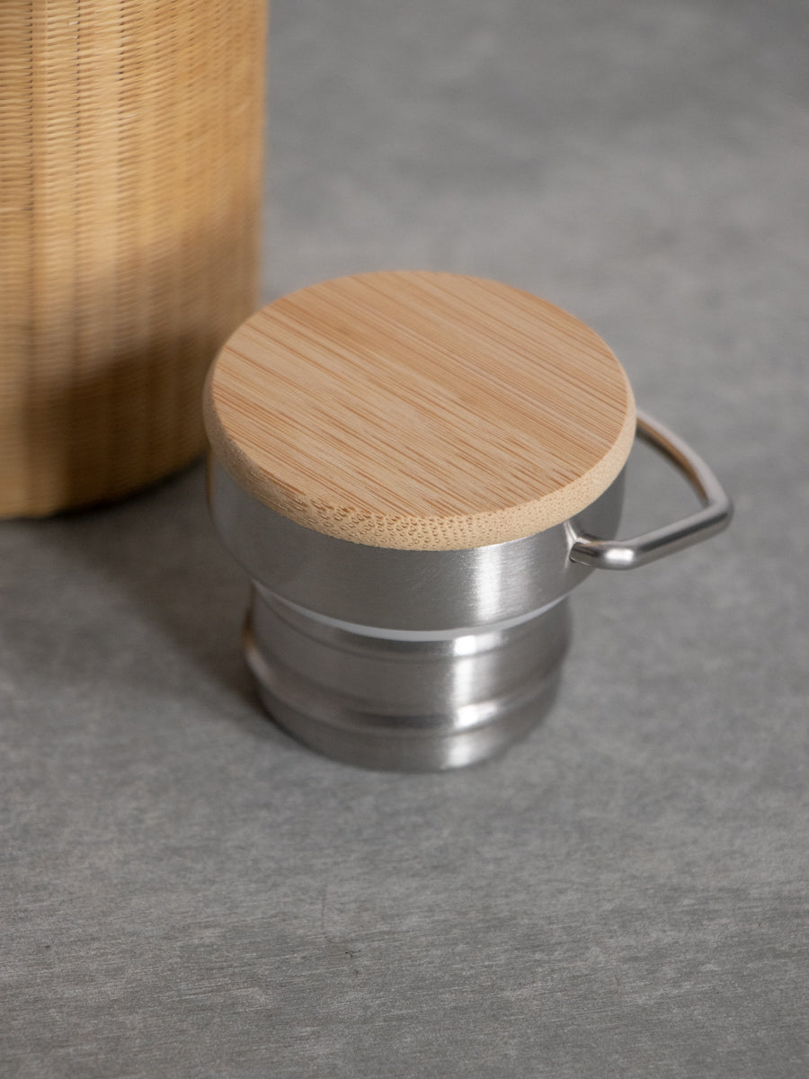 竹網み魔法瓶　350ml