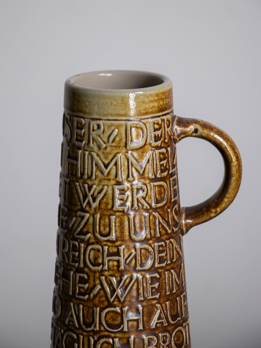 Merkelbach Goebel Salzglasur W. Germany ジャグ