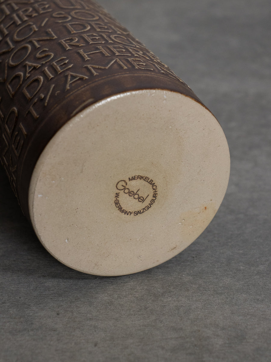Merkelbach Goebel Salzglasur W. Germany ジャグ