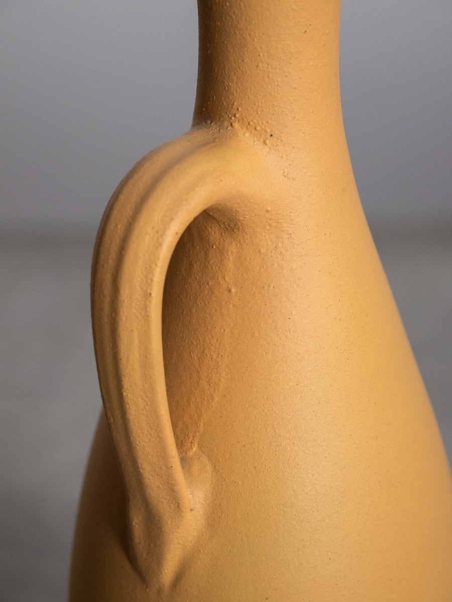 Gramann Romhild 黄釉手付きピッチャー