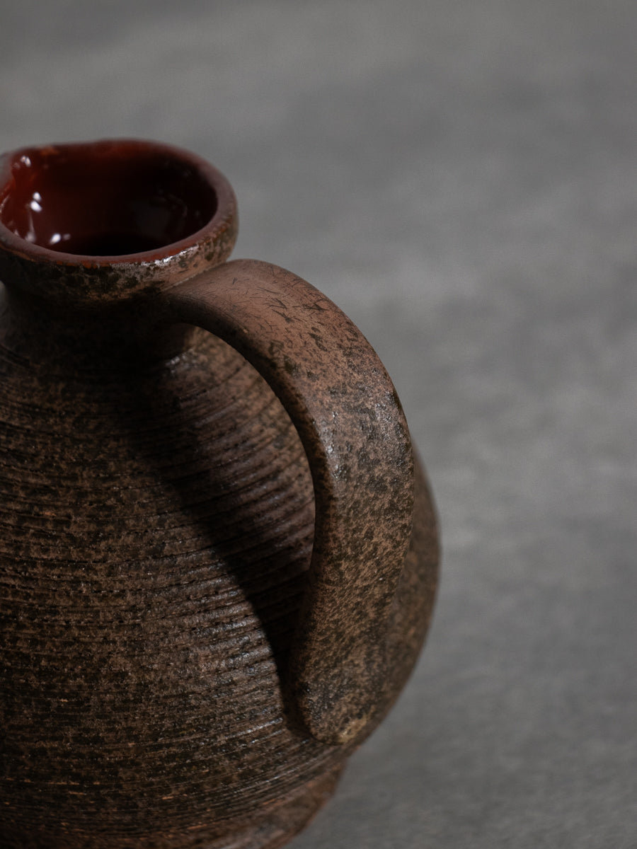 煎茶  水差し Mosbach Keramik 茶釉水差し
