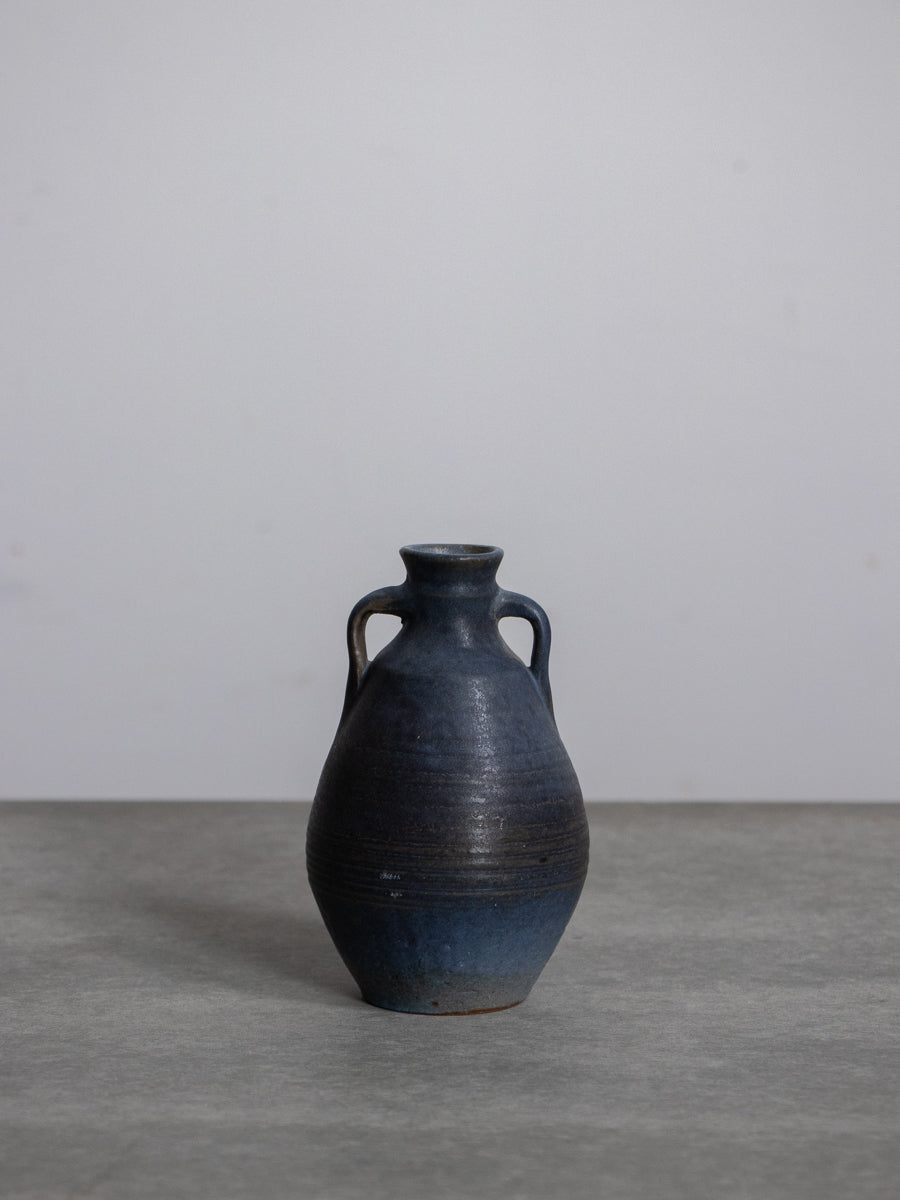 青釉ファットラヴァ花器