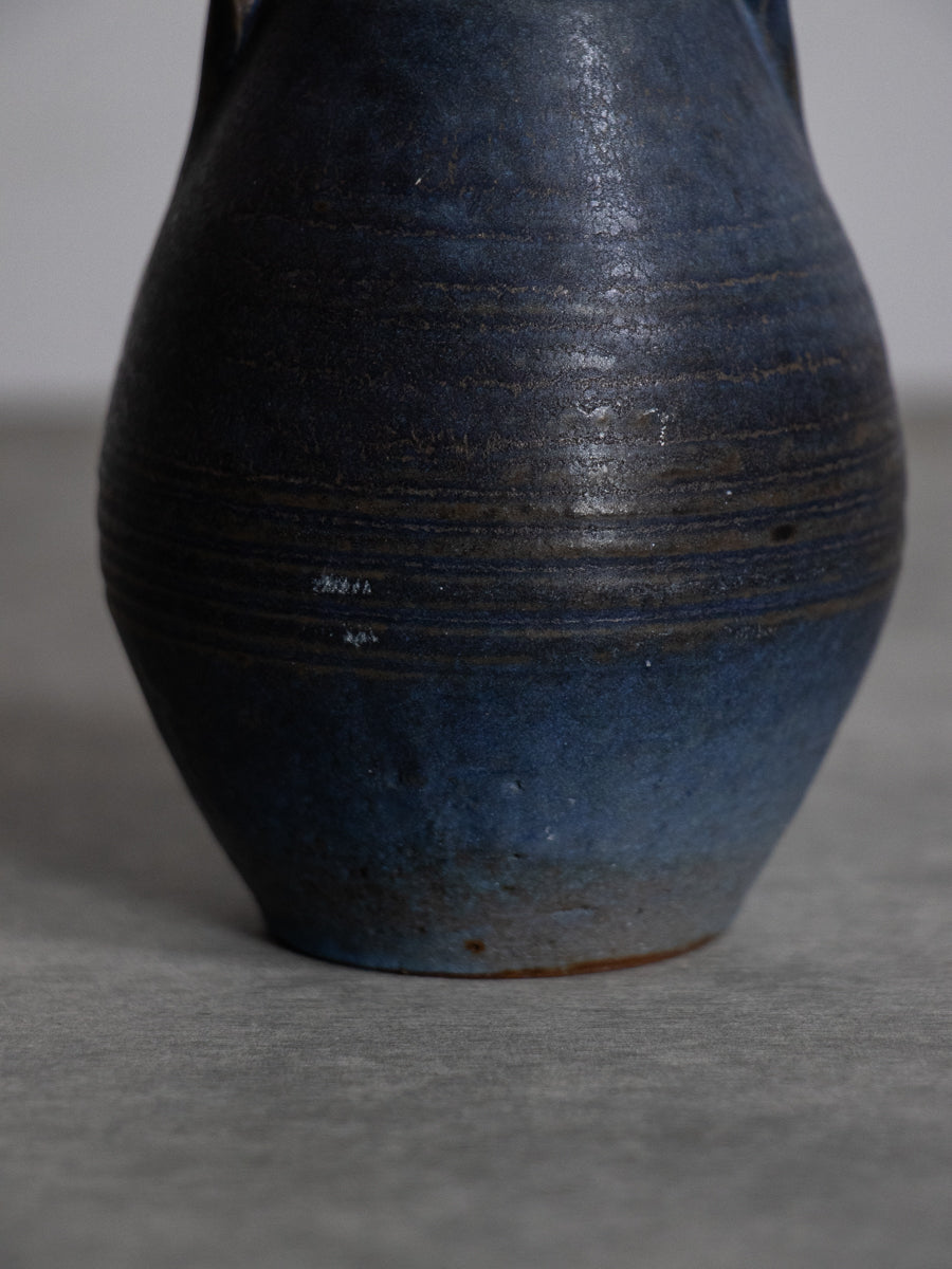 青釉ファットラヴァ花器