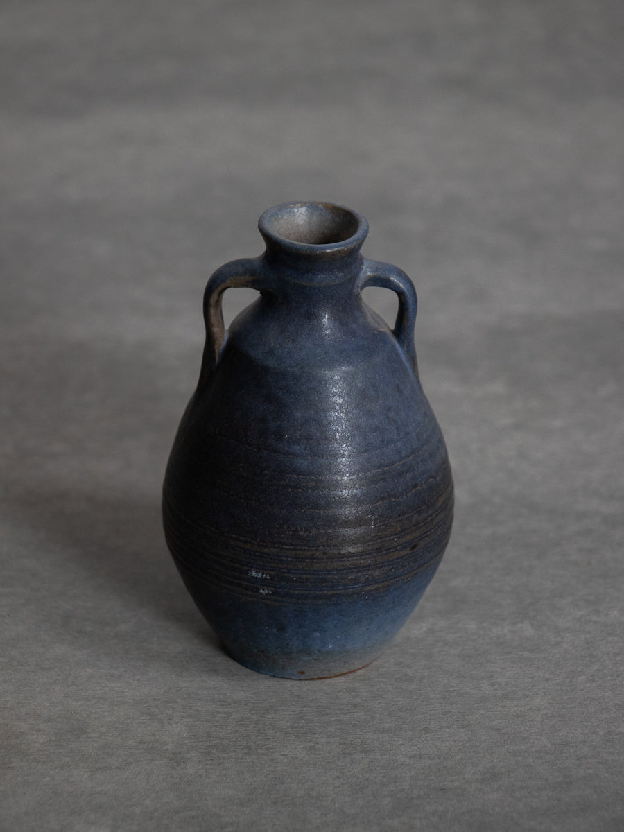 青釉ファットラヴァ花器