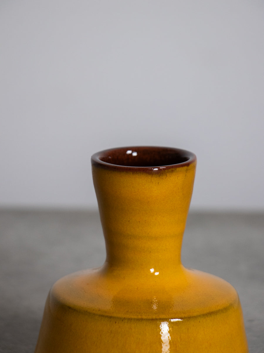 Hoy Keramik Hartwig Heyne 黄釉花器