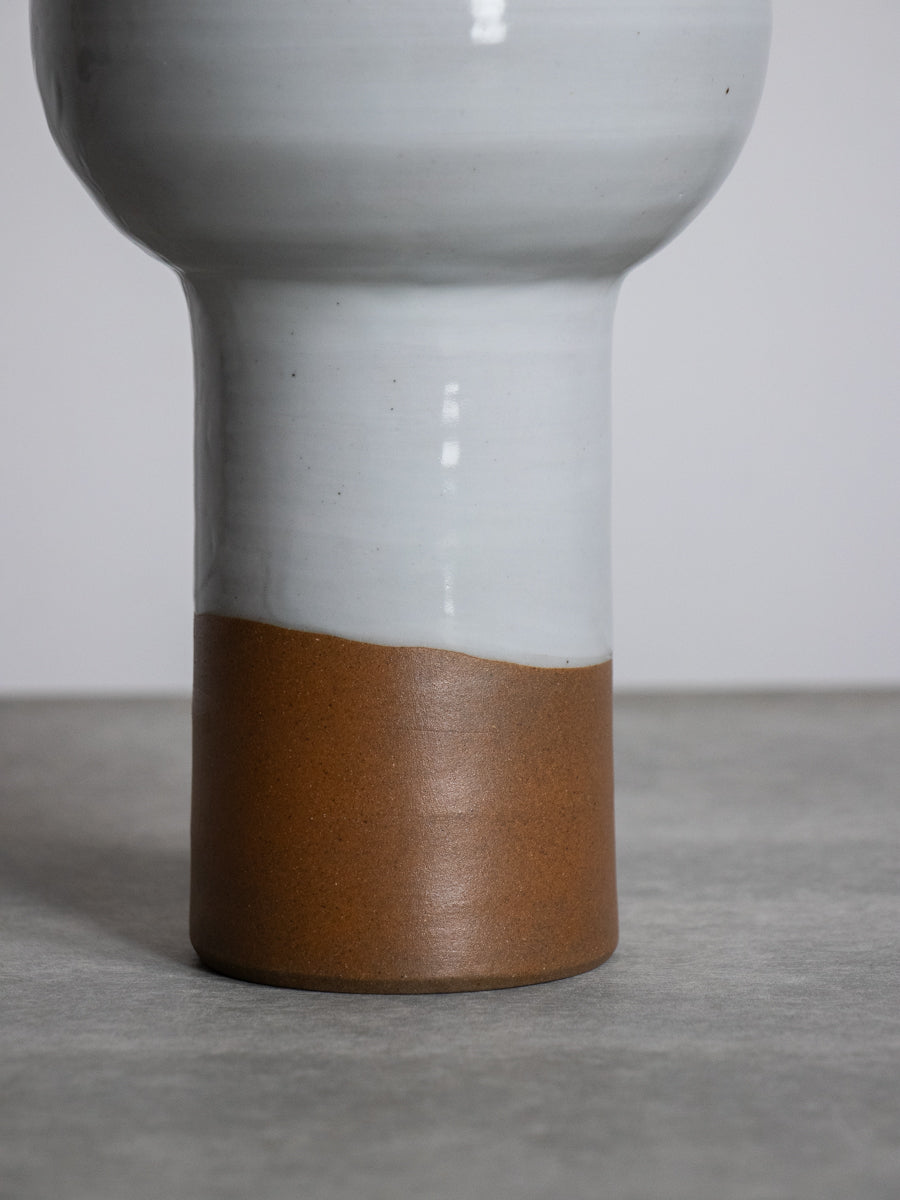 白釉いけばな花器