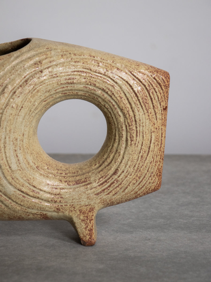 生成り釉いけばな花器