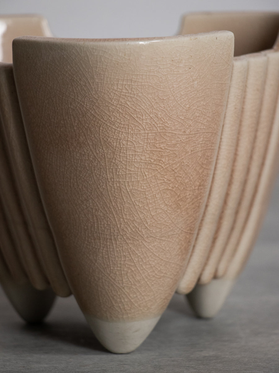 生成り釉いけばな花器