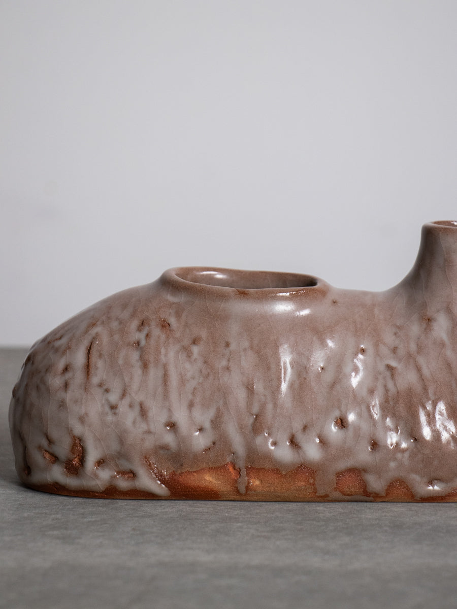 灰釉いけばな花器