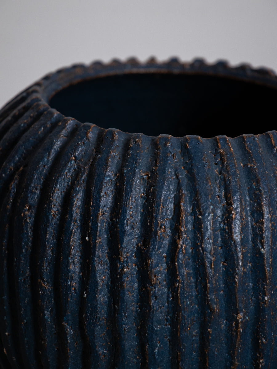 青釉いけばな花器