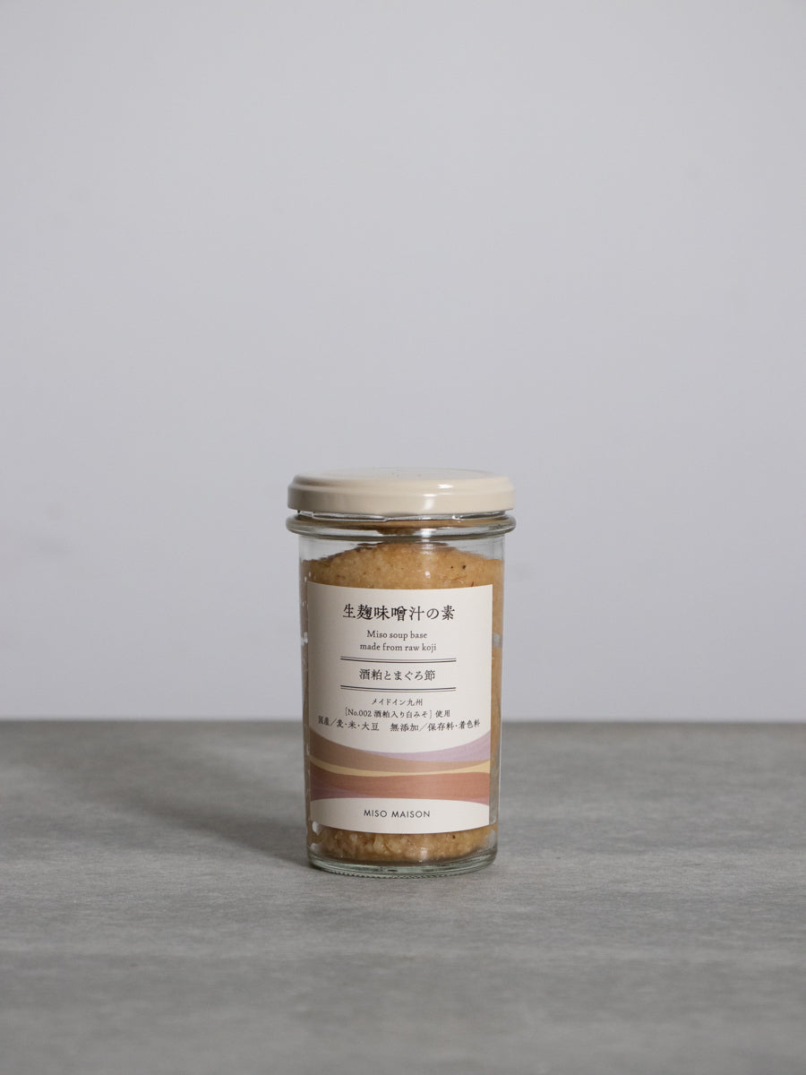 生麹味噌汁の素 酒粕とまぐろ節