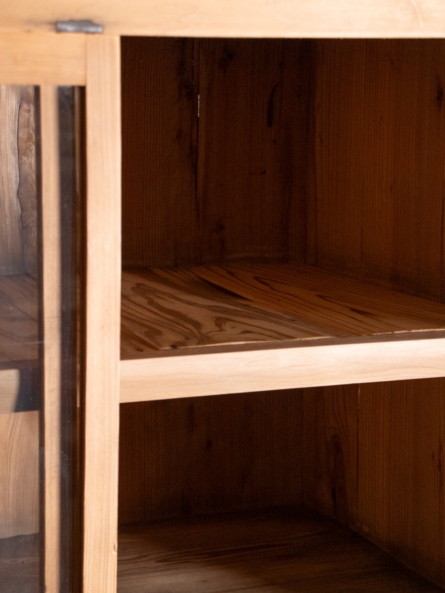 無垢の3段重ね棚