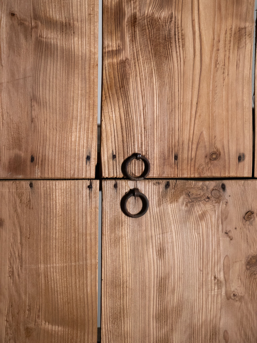 無垢の3段重ね棚